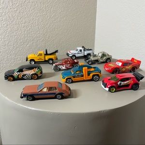 Set of 9 - Assorted New Toy Cars